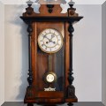 DC03. Antique German or Austrian DGMS regulator wall clock. 